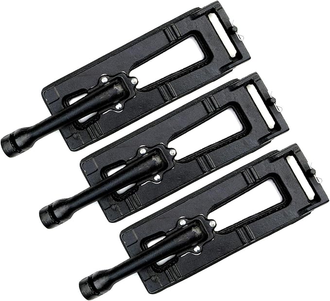(3-pack) 16 inch Cast Iron Burner Replacement for Members Mark Y0005XC-2, Y0101XC, Y0202XC, Sam's Club, Bakers and Chefs, Grand Hall Y005XC, Y005XC-2, Y005XC-1 Gas Grills