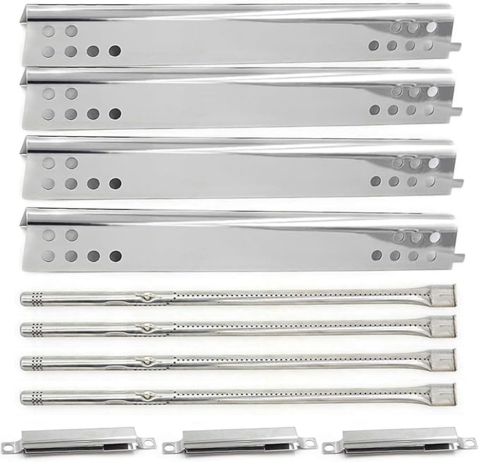 Grill Replacement Parts for Char Broil Performance 475 4 Burner 463342119 463347017 463342118 463275517 463673017 463376017 463361017, Heat Plates, Burners, Crossover Tubes Included