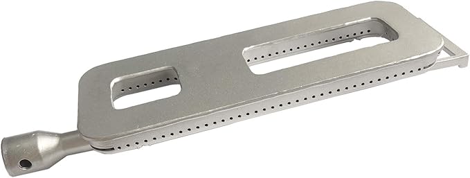 Cast Stainless Steel 304 Grill Burner, 15 3/4 x 4 3/4 in, Upgraded Replacement for CISC, Fits Coyote Members Mark Bakers Chef Grand Hall BBQ Grills 608SB, Monarch-04A 04B