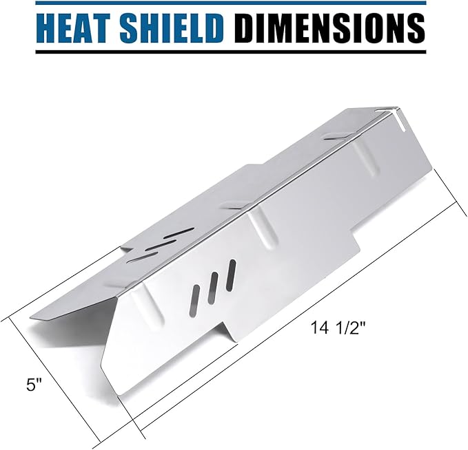 Grill Replacement Parts for Dyna Glo DGF350CSP DGF350CSP-D 2 Burner Grill Models, Replacement for Dyna Glo DGF350CSP Heat Shield, for Dyna-Glo DGF350CSP Heat Tent