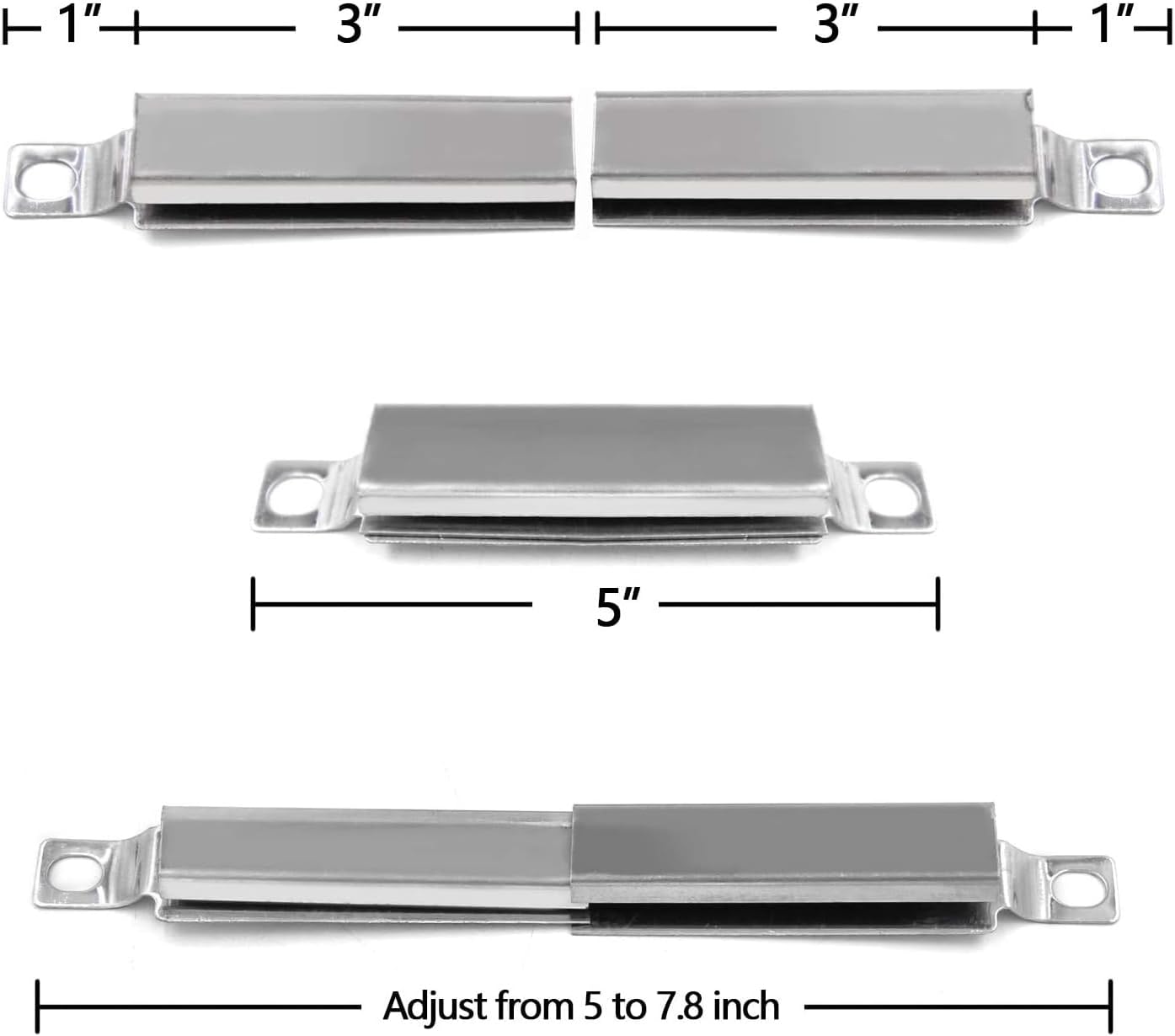 Grill Parts for Charbroil Performance 5 Burner 463275517 463347518 463673517, 463347519 Replacement Parts, Includes Heat Plates G470-0004-W1, Burner Tubes G470-5200-W1, Crossover Tubes