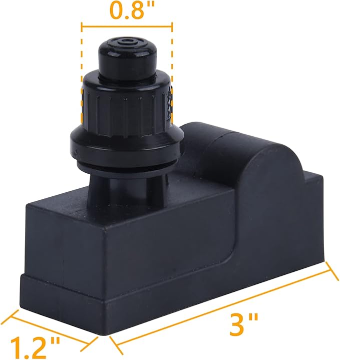 Spark Generator 1 Outlet Push Button Electronic Igniter Ignitor Gas Grill Replacement for Broil King, Broil-Mate, Sterling, Jackson, Napoleon, Silver Chef, BBQ Pro, BBQ Tek and Others