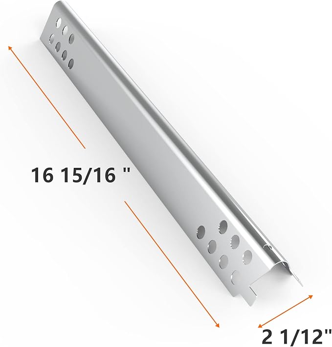 Grill Part Kit for Charbroil Signature 3 Burner Grills 463348017, 463372017, Replacement for Char-Broil Performance 2/4/5/6 Burner Grills, Heat Plates, Burners, Crossover Tube, Ignition