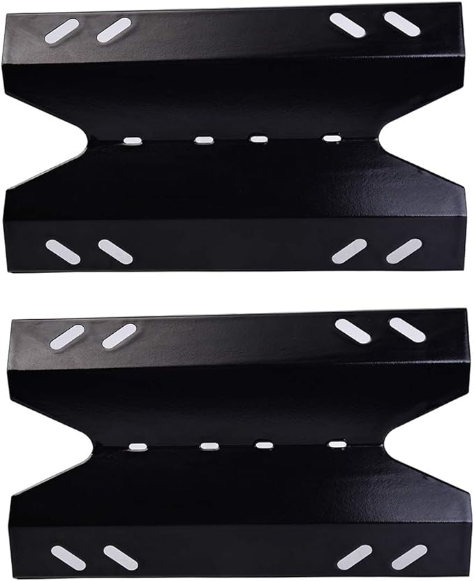 PN2021 SA20L1 SA20R1 (2-Pack) 11 13/16" Porcelain Steel Heat Plate and Stainless Steel Burner(Right & Left), Replacement for Mark B10PG20-2C, B10PG20-2R, GR2001402-MM-00, GR3055-014571
