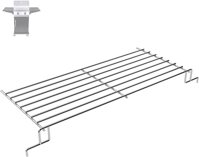 G325-0001-W1 Warming Rack Grill Parts for Charbroil Performance 2 Burner 463630021 463660021 463630422 463654022 463655021, Grill Swing Away Grid for Charbroil Grill Replacement Parts