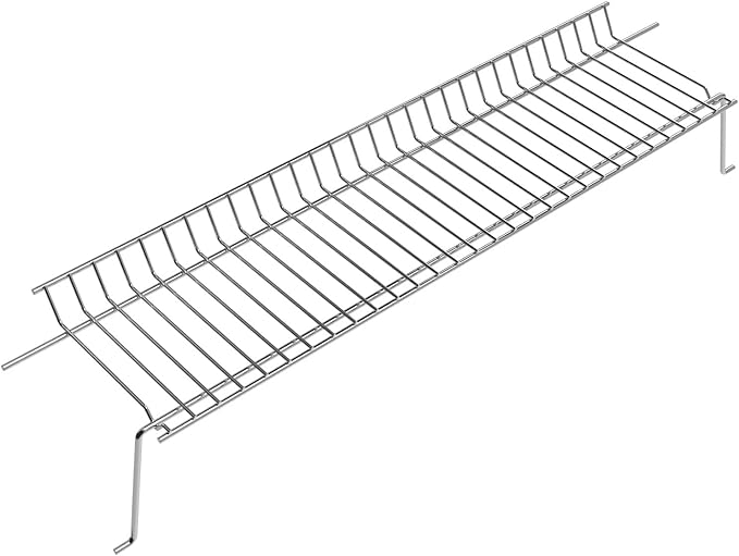 G467-0001-W1 Warming Rack Grill Parts for Charbroil Advantage 4 Burner 463344015 466344015, Grill Warming Rack Swing Away Grid for Charbroil Advantage 4 Burner Grill Replacement Parts
