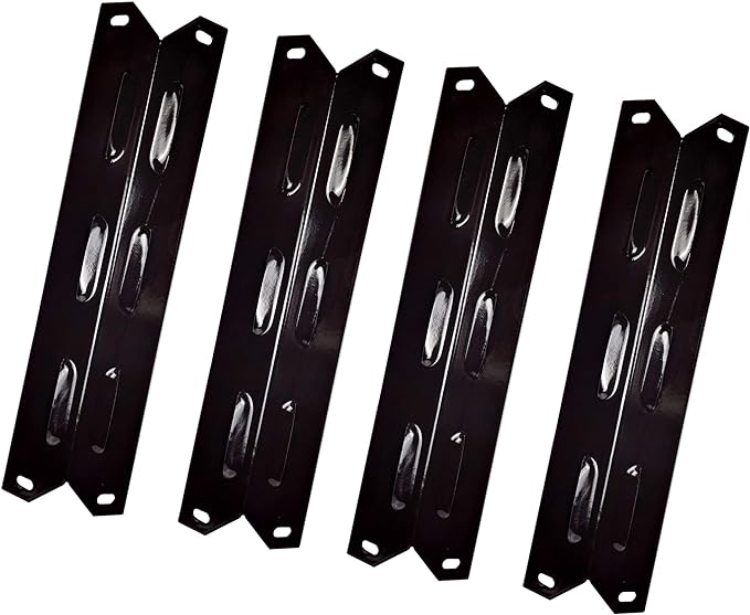 Replace parts Porcelain Steel Heat Plates for Kenmore 146.1613211, 146.16132110, 146.16133110, 146.16142210, 146.16197210, 146.16198210, 146.16222010, 146.23673310 (14 15/16 X 3 13/16") (4-Pack)