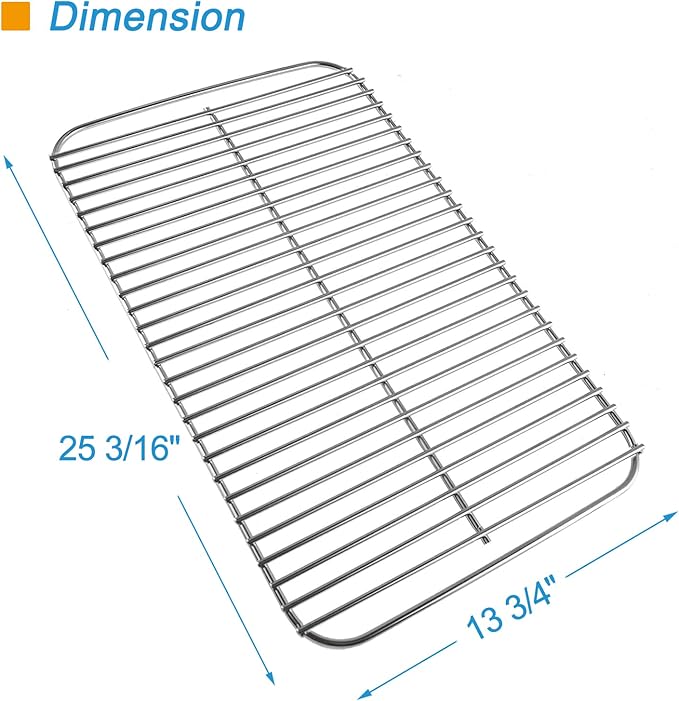 Replacement Kit for Char-Broil Classic 360 3-Burner, G320-0200-W1, G215-0203-W,463742418, Cooking Grate, Burner, Heat Plates Shield Tent, Crossover Tube