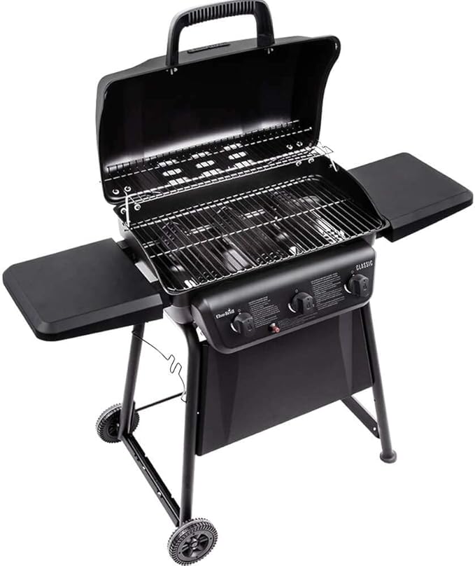 Replacement Kit for Char-Broil Classic 360 3-Burner, G320-0200-W1, G215-0203-W,463742418, Cooking Grate, Burner, Heat Plates Shield Tent, Crossover Tube