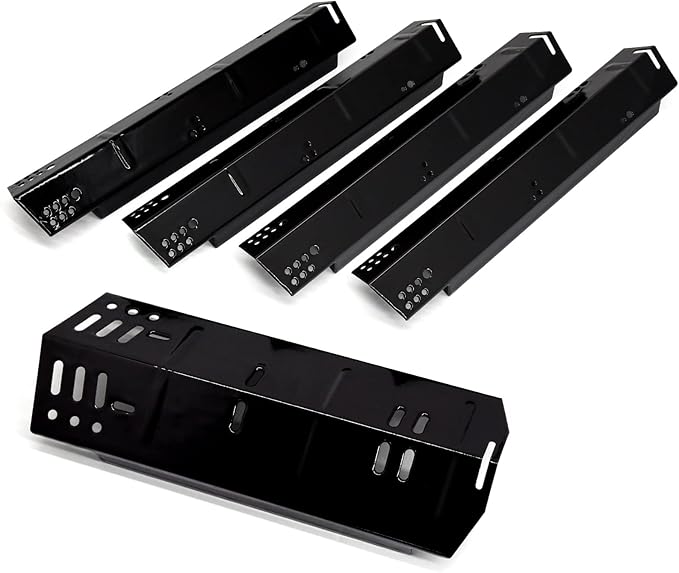 15 1/4" Grill Heat Plate Replacement for Dyna-Glo 5 Burner DGH474CRP, DGH485CRP Models, 70-02-411 Porcelain Steel Heat Shield for Dynaglo DGH474CRP, 5 Pack