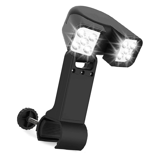 Grill Light BBQ Grilling Accessories - Funny Birthday Gifts for Men, Bright Dual Lamp Head Outdoor LED BBQ Light Smoker Grill Accessories, Unique Christmas Stocking Stuffers & White Elephant Gifts