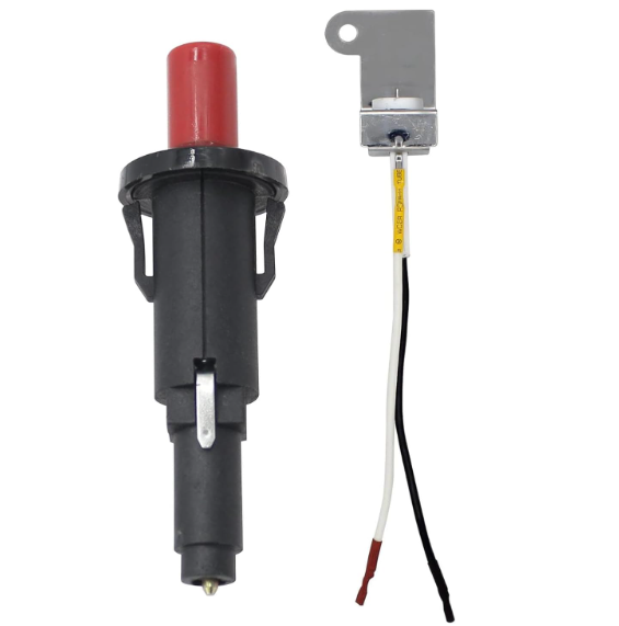 60092 Grill Igniter Kit for Weber Q300 Q3000 Gas Grills, Fire Starter Piezo Ignition kit Push Button Ignitor for 404341 424001 426001 Grill