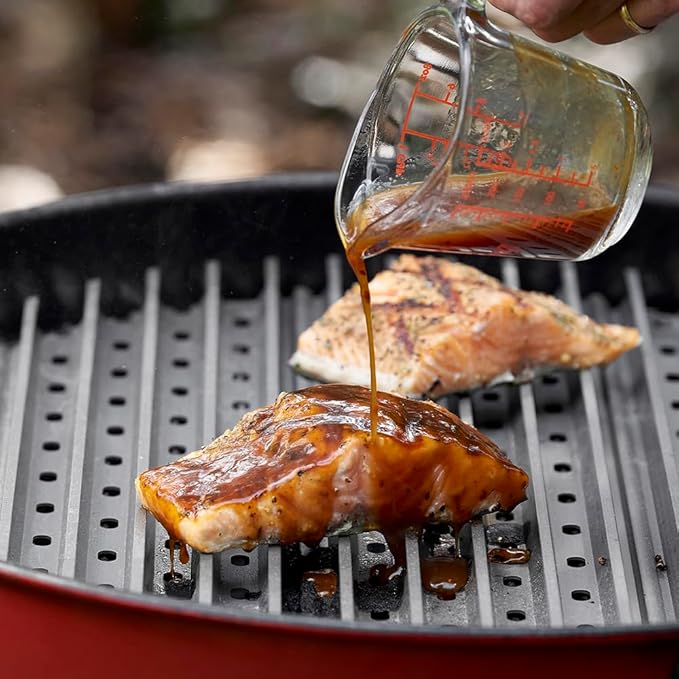 20" Grill Grate Panels for 22" Weber Kettle and Napoleon Kettle | Hard Anodized Aluminum | Weber Grill Accessory | Napoleon Grill Accessory |