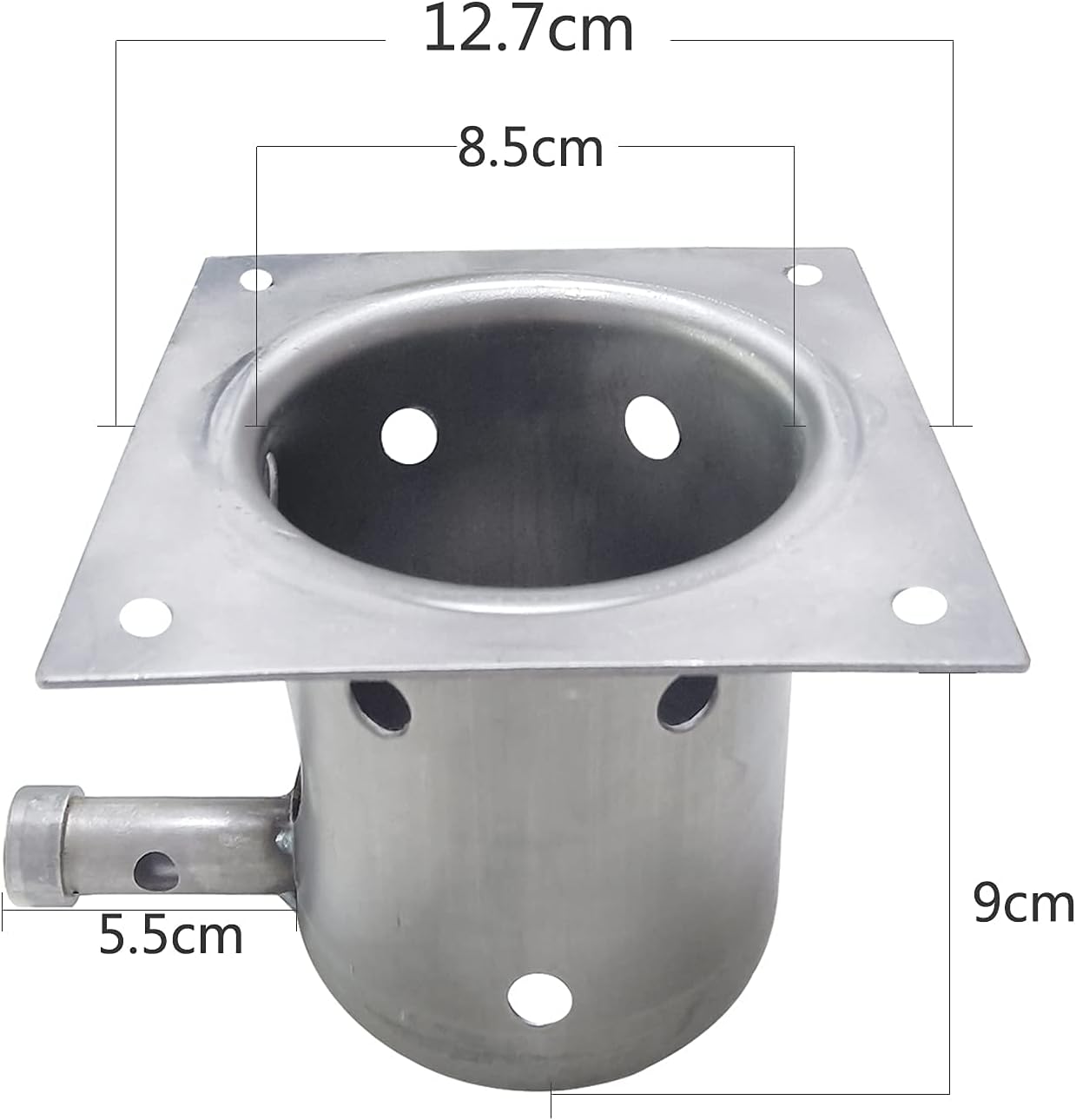 Fire Burn Pot Replacement Parts for Traeger Pellet Grill,Compatible with Traeger Grill and Most Pit Boss Grills