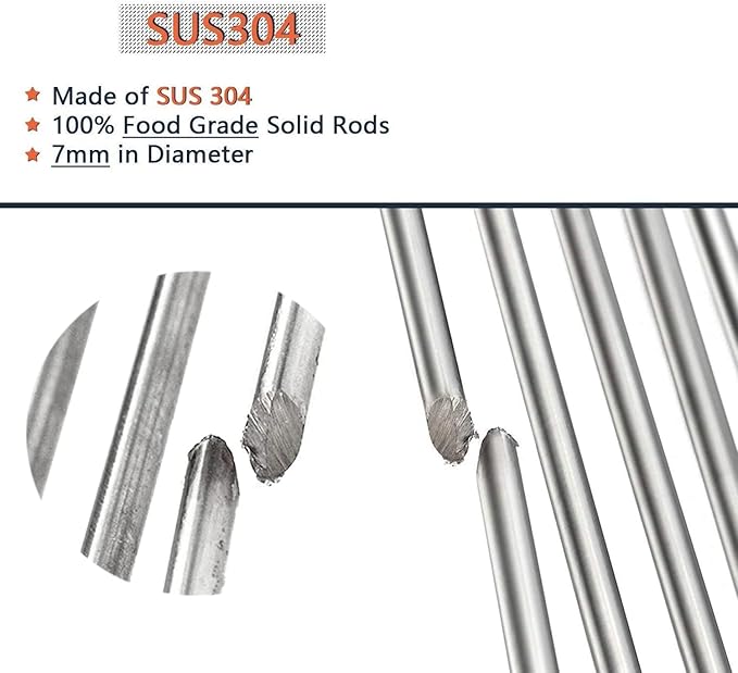 146.16197211 (2-Pack) 16 1/5” Stainless Steel Grates for Kenmore 146.10016510,146.46365610 146.16142210 146.16198211 146.46366610 146.46372610 PG-40409SOLB 146.34461410 146.16197211