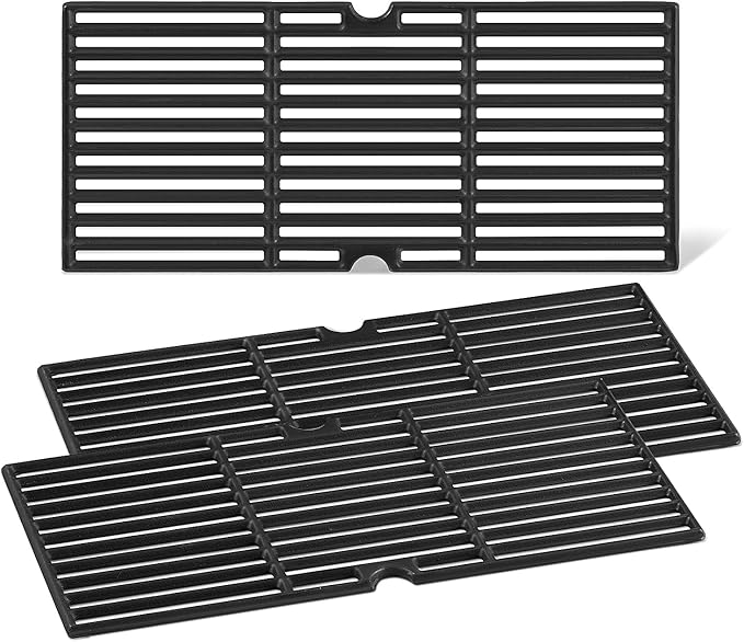 DGF493BNP Grill Grates Replacement Parts for Dyna Glo Grill Parts DGH474CRP DGF493PNP-D 70-01-273 DGB495SDP-D Backyard BY13-101-001-12 Kenmore 146.23681310 146.23678310 4 Burner Cooking Grates