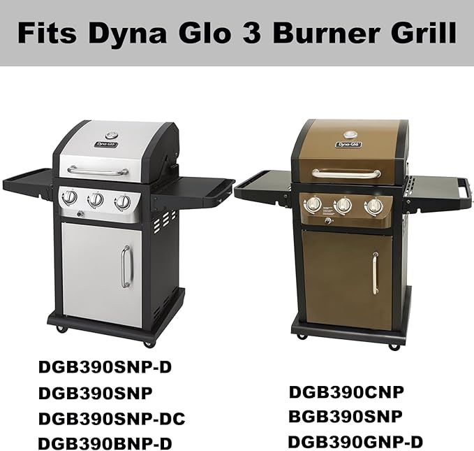DGB390SNP-D Grate Replacement Parts for Dyna Glo DGB390SNP DGB390BNP-D BGB390SNP DGB390CNP DGB390GNP-D Grill Grates Dyna-glo 3 Burner Gas Grill Cast Iron Cooking Grates Grill Parts 104-13002