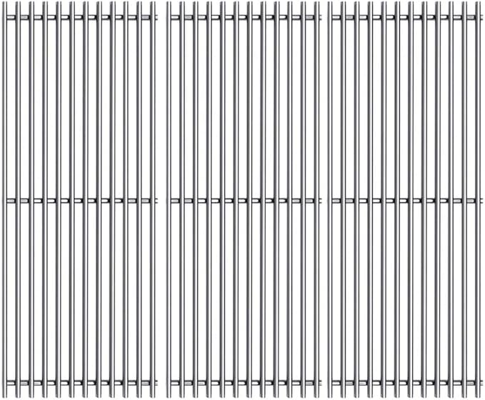 (3-Pack) 17 3/4" Stainless Steel Cooking Grid Grates Replacement for Kenmore 148.16156210, 148.1637110; Master Forge 3218LT, 3218LTM, 3218LTN, DG0576CC, E3518-LP, L3218