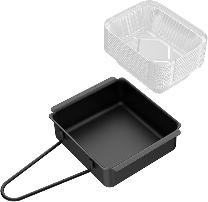 Grill Drip Pan & Grease Catcher Cup Set with 15 Aluminum Foil Liners - Nexgrill Replacement Parts, Nexgrill Grease Tray(OLD MODEL)