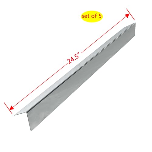 7539 7540 Flavorizer Bars for Weber Genesis 300 Series Grills,Genesis E310 E320 S310 S320 EP310 EP320 (2007-2010),24.5 Inch Stainless Steel