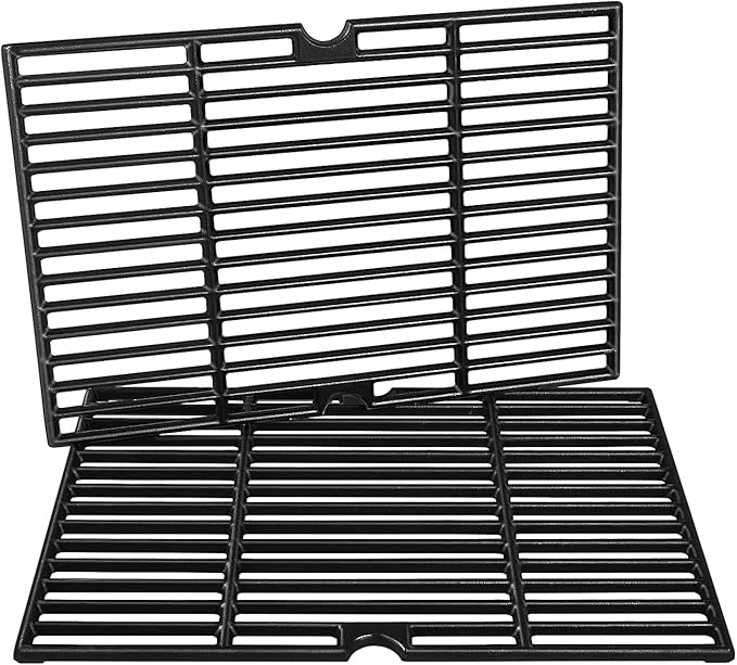 15 3/4" 70-01-634 Grill Replacement Parts for Dyna Glo Grill Grates 2 Burner DGF350CSP DGF350CSP-D DGF350SNP DG1-70-01-634-R 101-03011 Grates Blue Rhino 3 Burner Grill Parts GBC1932L Cast Iron Cooking Grates