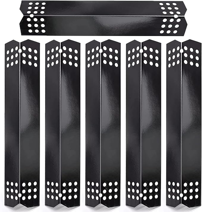 Grill Replacement Parts for Nexgrill 6 Burner 720-0896B 720-0830H 720-0882A 720-0783E 720-0896, Grill Master 720-0697 720-0737, Grill Heat Tent Plate Buner Cover for Members Mark 720-0830F