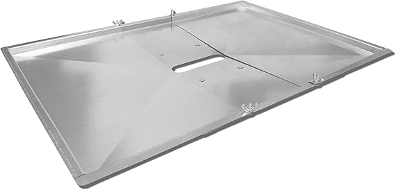 Replacement Grease Tray Set for Bbq Grill Models from Nexgrill, Dyna Glo, Kenmore, Backyard Grill, BHG, Uniflame and Others (16-19.50 inches)