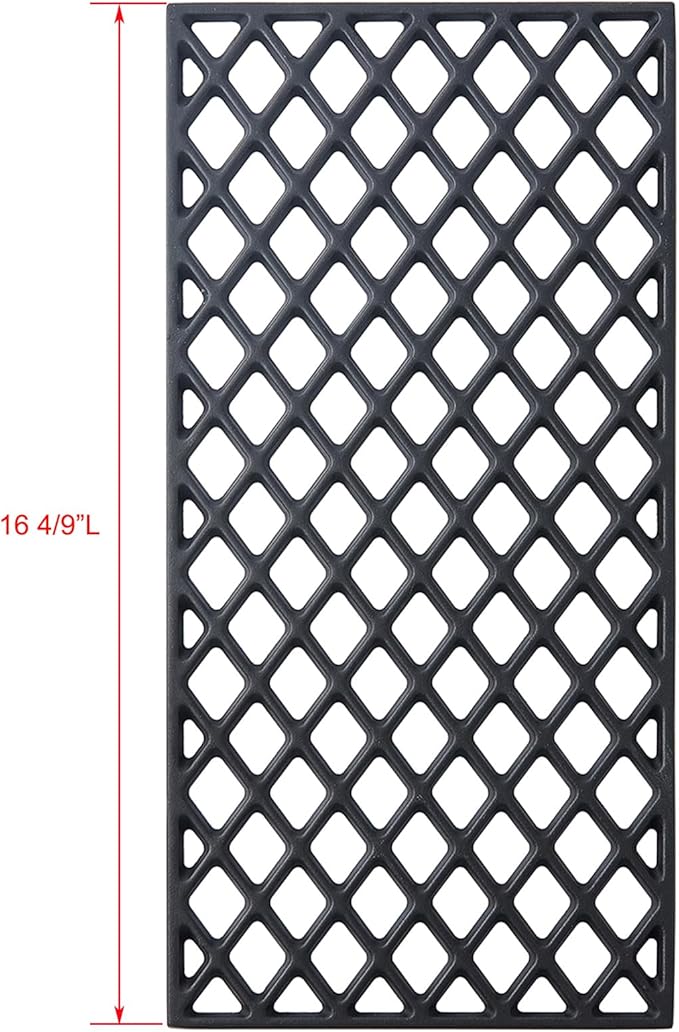 16 4/9" DGH474CRP DGH450CRP Grill Replacement Parts Grates for Dyna Glo Grill Parts DGH483CRP Sear Grill Grate Cooking Grates Dyna Glo Side Searing Grate 70-01-911 DGH485CRP Reversible Cast Iron Grates Parts