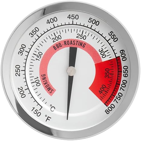 Grill Thermometer Gauge for KitchenAid Grill Replacement Parts 720 0819 Kitchen Aid 720-0745 720-0745A 720-0954, Nexgrill 720-0733 720-0745,Kirkland 720-1068,Kenmore 146.48589710,Oklahoma Joe 15202029