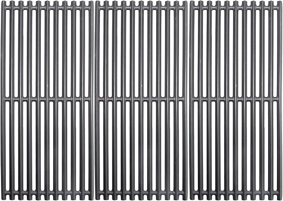17 Inch Cast Iron Grill Grates for Charbroil Commercial and Signature Series Tru-Infrared 3 Burner 463242516 463367016 463243016 463355220 463342620 Models