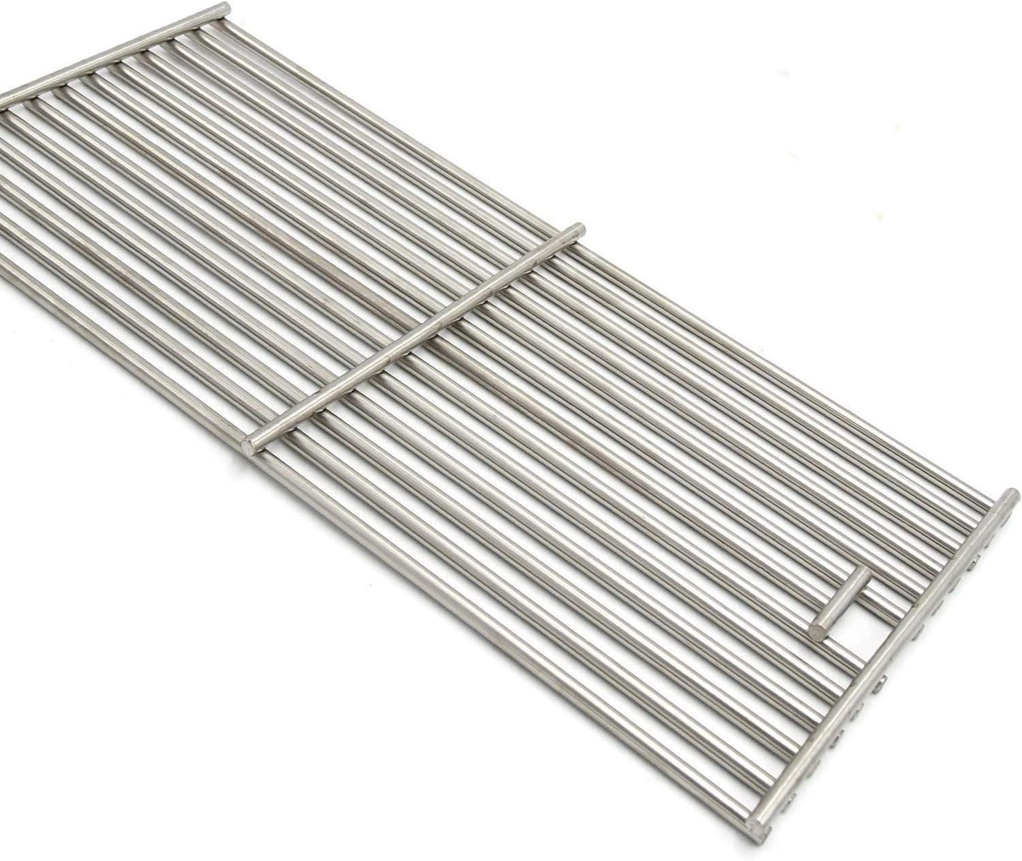 Solid SUS304 Stainless Steel Cooking Grates Replacement for 2 Burner Grill, Charbroil Performance 463672419 463672016 463633316 463672416, Infrared 463672019, Advantage 463642116 463642015