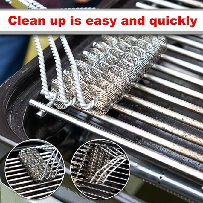 (1-Pack) 16 3/8 x 21 1/2 inch Stainless Steel Cooking Grid Grates for Charbroil 463722313, Charbroil 463722314, Charbroil 463742111,463722315 Grill