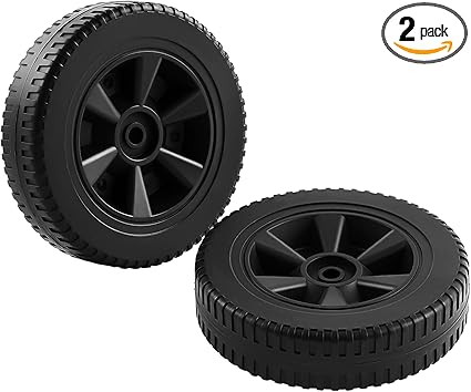 7” 70-05-104 DGF493BNP Wheels Grill Replacement Parts for Dyna Glo Grill Wheel 7 Inch DGF510SBP DGH450CRP DGH474CRP DGF493PNP-D Dyna Glo DGB515SDP-D DGB495SDP-D DGB463CNP DGF510PBP-D Grill Parts