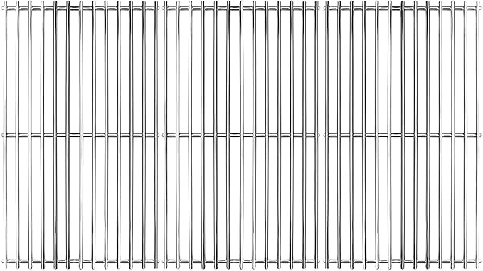 17 1/8" Solid SUS304 Grill Grates Replacement Parts for Nexgrill 720-0882D, 720-0882S, Member's Mark 720-0882D, 720-0830G Grill Models
