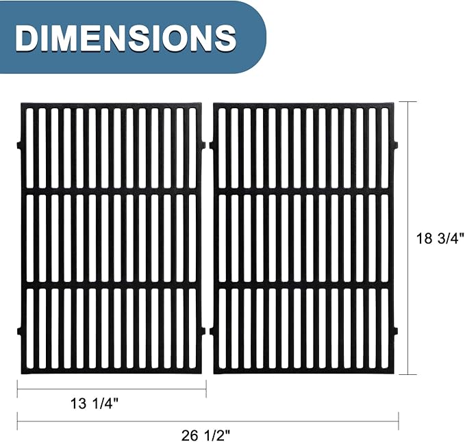 Grill Replacement Parts for Charbroil 463211513 463211516 463211512 463211514 463211511, Members Mark BQ06043-1, G560-0005-W1 Cooking Grate Grill Grate for 463211513 Charbroil Grill