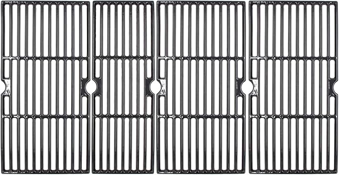 463245917 463276517 Cast Iron Grill Grates for CharBroil Performance 6 Burners 463276617 463244819 463277918 Cooking Grids Replacement for Char-Broil Grill Model, G470-0003-W1, G470-0002-W1