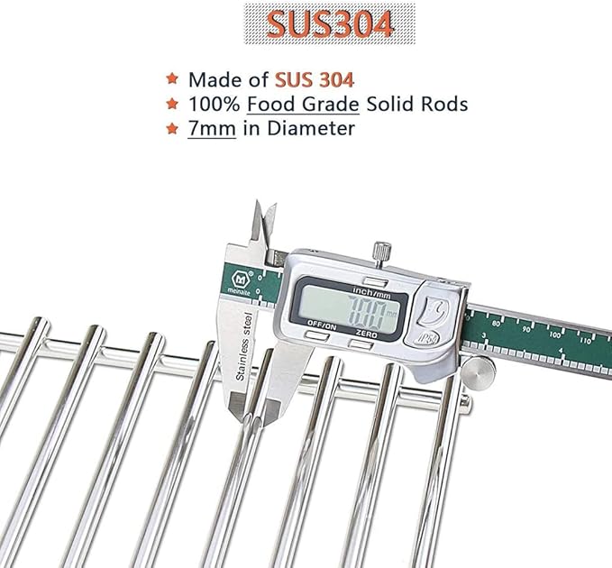 (3-Pack) 19" Stainless Steel Cooking Grid for Members Mark GR2210601-MM-00 Cooking Grid Members Mark Rankam Grill Parts GR2210601MM00 Sam's Club