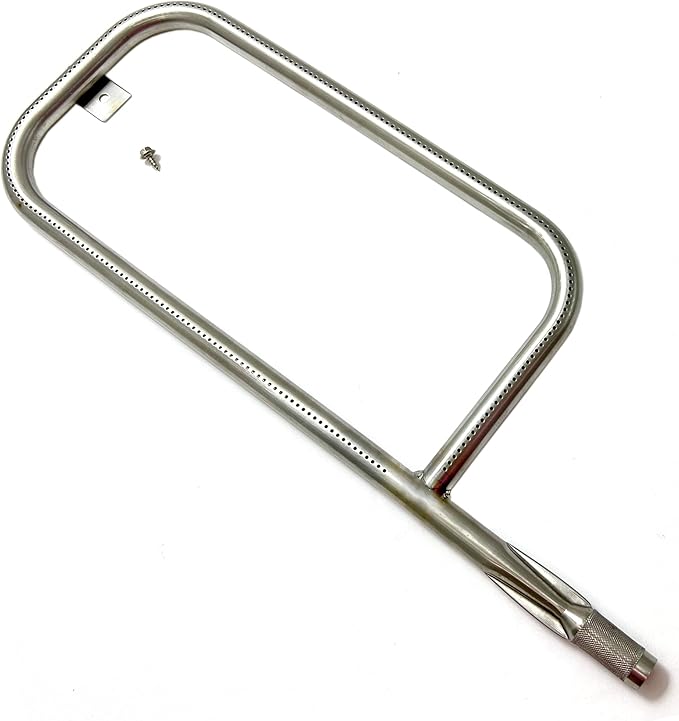 60041 Stainless Steel Grill Burner for Weber Q200, Q220, Q2000, Q2200,396000, 396001, 396002, 566002, 53060001, 20 1/2",Replacement for 69956/41862