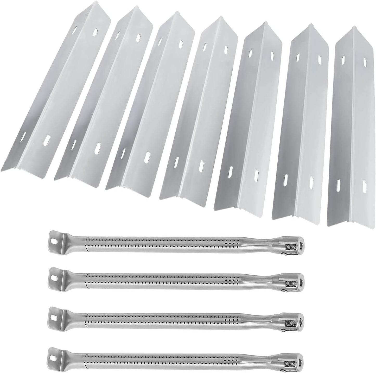 Heat Plates and Grill Burners Set for Napoleon Rogue Series, Prestige 500 Propane Grills, Repair Replacement Parts Kit