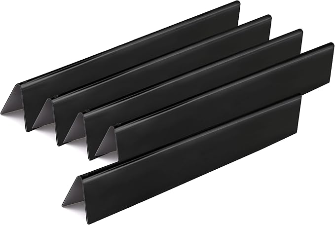 17.5 inch 7620 7621 Flavorizer Bars for Weber Genesis 300 Series, E310, S310, E320, E330, S330, EP310, EP320, EP330 Grill with Front-Mounted Control