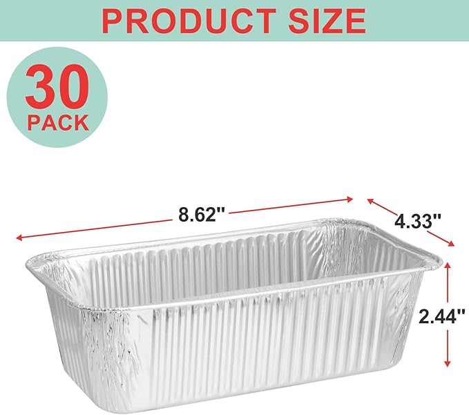 Grill Drip Pan Liner for Members Mark Griddle G70301-1 G70302-1 990001978 980368270, Members Pro-Series 5-Burner and 4-Burner Griddle Disposable Aluminum Drip Pans Replacement Parts, 30 Packs
