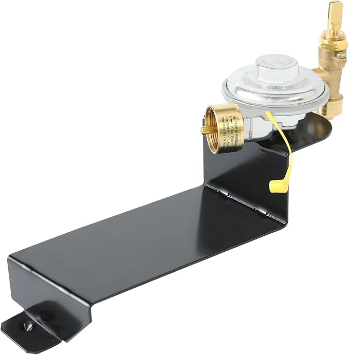 64865 Gas Grill Valve Regulator Assembly for Weber Q2000 Q2200 Series Replacement Parts for Weber 53060001 54060301 396002 566001 566002 54060001
