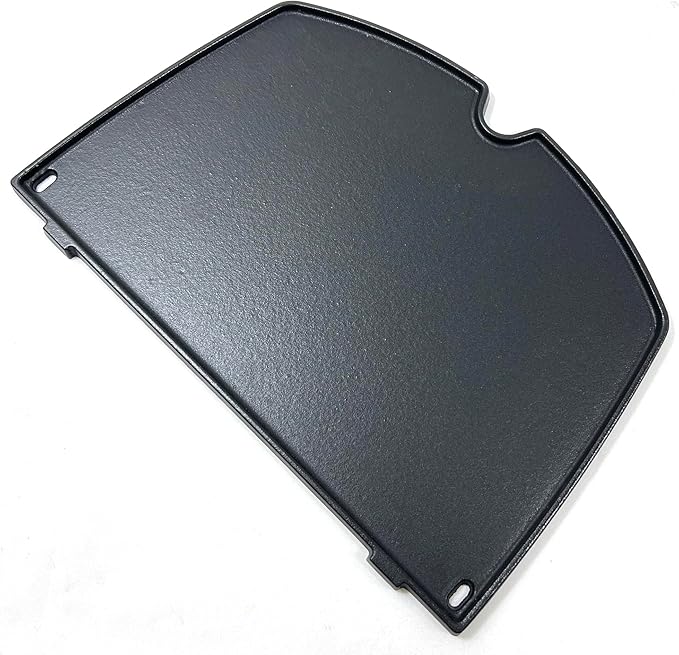 6559 Cast Iron Cooking Griddle for Weber Q200 Q220 Q240 Q260 Q2000 Q2200 Q2400 Series, Gas Grills Griddle Fits 396001 396002 394001 566014 566001