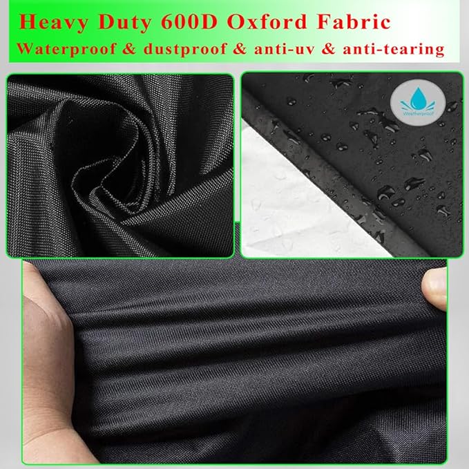 Griddle Cover for Members Mark 4-Burner Outdoor Flat Top Gas Griddle, 600D Heavy Duty Waterproof for Member's Mark 36 Inch Griddle Cover Replacement