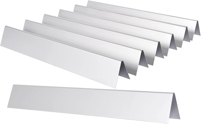 66033 66797 66030 17 Inch Flavorizer Bars for Weber GS4 Genesis II 400 Grills, for Genesis II 410 415 435, Genesis II LX 440, 304 Stainless Steel