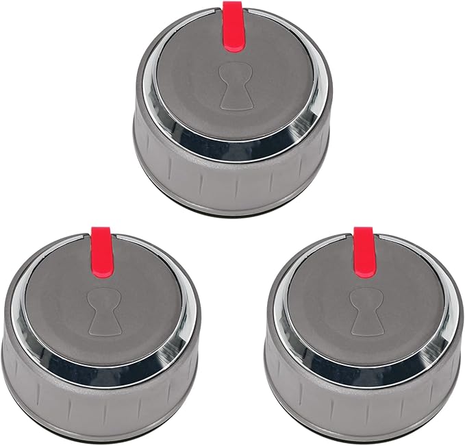66047 3 Piece Knob Kit Fits for 2019 and Newer Genesis II E/ES 310/610 Series Grills