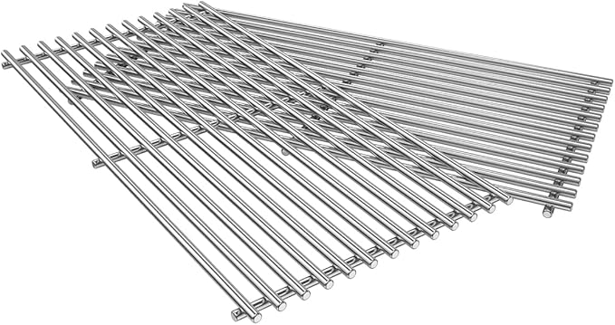 66801 66094 Cooking Grates for Weber Genesis II E-210&LX S/E-240 Series Gas Grills 2017 and Newer, Fits 60010001 65010001 60004001 65004001