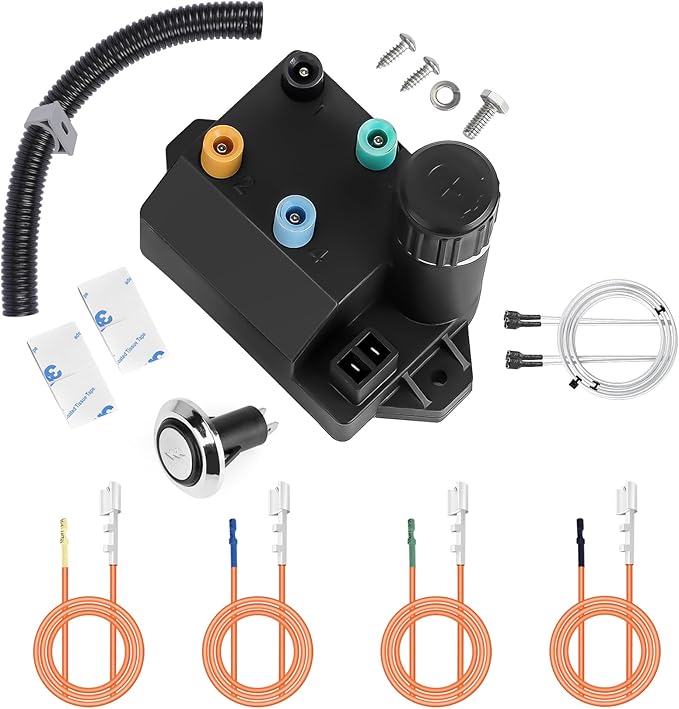 Replacement Igniter Parts for Weber 66355 , Gas Grill Igniter Kit for Weber Genesis II 410 & 210 Series Gas Grills(Model Years 2017 and Newer)