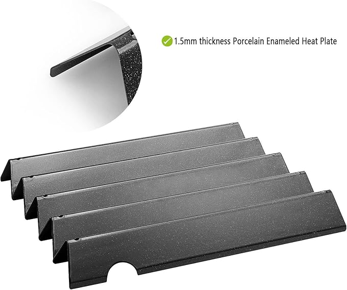 66032 66795 Flavorizer Bars for Weber Genesis II/LX 300 Genesis II E-310, II S-310, II E-330, II E-335, II S-335, II LX S/E-340, Porcelain Enameled