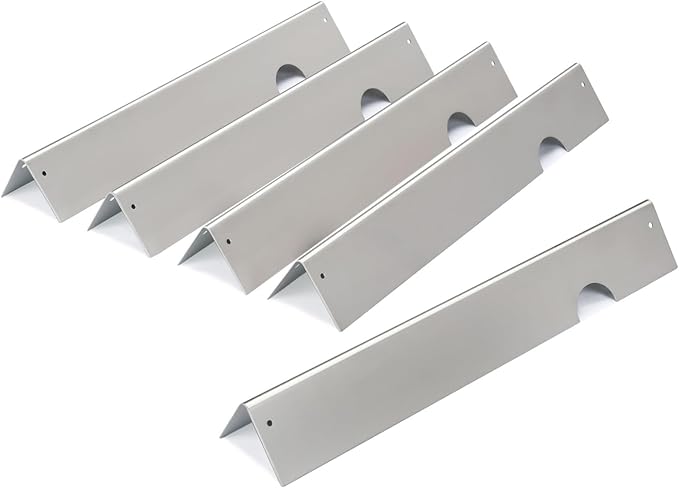 66032 66795 17" Flavorizer Bars for Weber Genesis II/LX 300 Series Genesis II E-310, E-315, E-330, E-335, S-335, LX S/E-340 (2017 and Newer), Set of 5